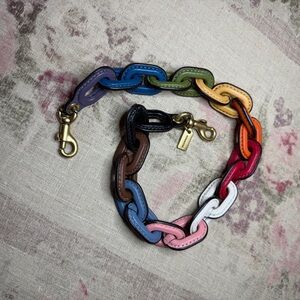 Coach Leather Pride Chain Strap